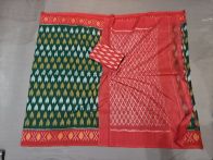 PGMRICTS5Y04INCD11- Ikat cotton saree