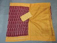 PGMRICTS5Y04INCD16- Ikat cotton saree