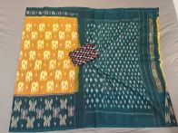 PGMRICTS5Y04INCD27- Ikat cotton saree