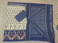 PGMRICTS5Y04INCD30- Ikat cotton saree