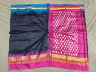 PGMRILWS5Y03XECD03- light weight Ikat silk saree