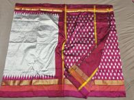 PGMRILWS5Y03XECD11- light weight Ikat silk saree