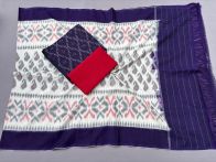 PSSIC3PS5Y02IZSC01- Double ikat cotton salwar set