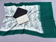 PSSIC3PS5Y02IZSC48- Double ikat cotton salwar set