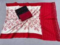 PSSIC3PS5Y02IZSC52- Double ikat cotton salwar set