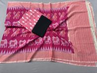 PSSIC3PS5Y02IZSC62- Double ikat cotton salwar set