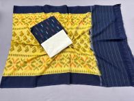 PSSIC3PS5Y02IZSC66- Double ikat cotton salwar set