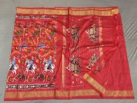 PGMRIDSS5Y02ZDCD01- Ikat silk saree