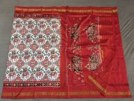 PGMRIDSS5Y02ZDCD03- Ikat silk saree