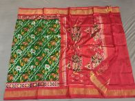 PGMRIDSS5Y02ZDCD09- Ikat silk saree