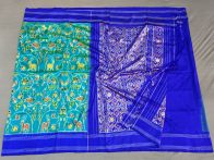 PGMRIDSS5Y02ZDCD13- Ikat silk saree