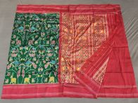 PGMRIDSS5Y02ZDCD17- Ikat silk saree