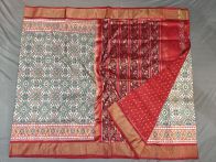 PGMRIDSS5Y03NICC26- Ikat silk saree