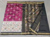 PGMRIDSS5Y03NICC33- Ikat silk saree