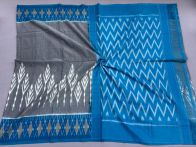 PSSIICTS5Y08INSD06- Ikat cotton saree