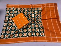 PSSIC2PS5Y10ZFCD12- Double ikat cotton salwar set