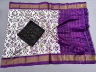 PSSISDST5Y21FSDC03- Ikat Silk dupatta with Ikat sico top