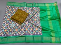 PSSISDST5Y21FSDC11- Ikat Silk dupatta with Ikat sico top
