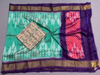 PSSISDST5Y21FSDC17- Ikat Silk dupatta with Ikat sico top