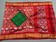 PSSISDST5N05FSDC15- Ikat Silk dupatta with Ikat sico top