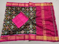 PSSISDST5Y21FSDC21- Ikat Silk dupatta with Ikat sico top