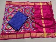 PSSISDST5Y21FSDC23- Ikat Silk dupatta with Ikat sico top