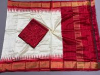 PSSISDST5Y21FSDC25- Ikat Silk dupatta with Ikat sico top
