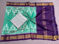 PSSISDST5Y21FSDC26- Ikat Silk dupatta with Ikat sico top
