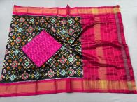 PSSISDST5Y21FSDC36- Ikat Silk dupatta with Ikat sico top