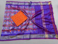 PSSISDST5Y21FSDC38- Ikat Silk dupatta with Ikat sico top