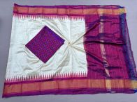 PSSISDST5Y21FSDC41- Ikat Silk dupatta with Ikat sico top