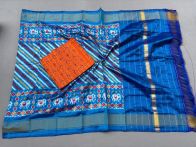 PSSISDST5Y21FSDC47- Ikat Silk dupatta with Ikat sico top
