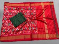 PSSISDST5Y21FSDC49- Ikat Silk dupatta with Ikat sico top