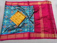 PSSISDST5Y21FSDC50- Ikat Silk dupatta with Ikat sico top