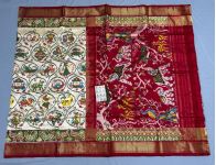 PPISIDSS5Y11SSDC03- Ikat silk saree