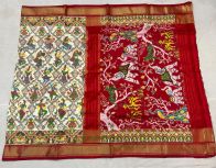 PPISIDSS5Y11SSDC15- Ikat silk saree