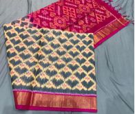 PGMRISCS5Y03EDCD20- Ikat Sico saree