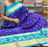 PSRHIDSS5A09NSCD06- Ikat silk saree