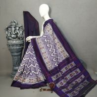 PALUIDSS5A07BSCC19- Ikat silk saree