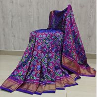 PSHLIDSS5Y10NCDC23- Ikat silk saree