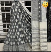 PGMRICTS5Y04INCD61- Ikat cotton saree