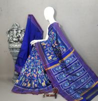 PALUIDSS5A09NSCD27- Ikat silk saree