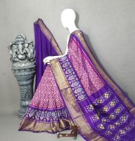 PALUIDSS5A06NCDC16- Ikat silk saree