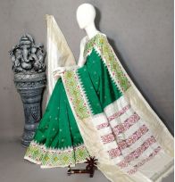 PALUIDSS5A07BSCC05- Ikat silk saree