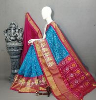 PALUIDSS5A06NCDC31- Ikat silk saree