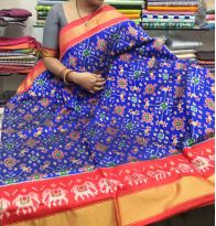 PSRHIDSS5A09NSCD10- Ikat silk saree