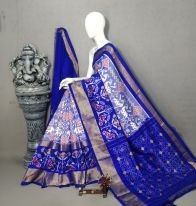 PALUIDSS5A06NCDC30- Ikat silk saree