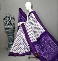PALUIDSS5A07BSCC22- Ikat silk saree