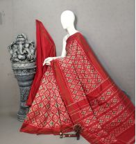 PALUIDSS5A07BSCC31- Ikat silk saree