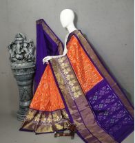 PALUIDSS5A06NCDC26- Ikat silk saree